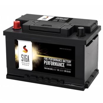 SIGA US Performance Autobatterie PPL 75Ah 12V